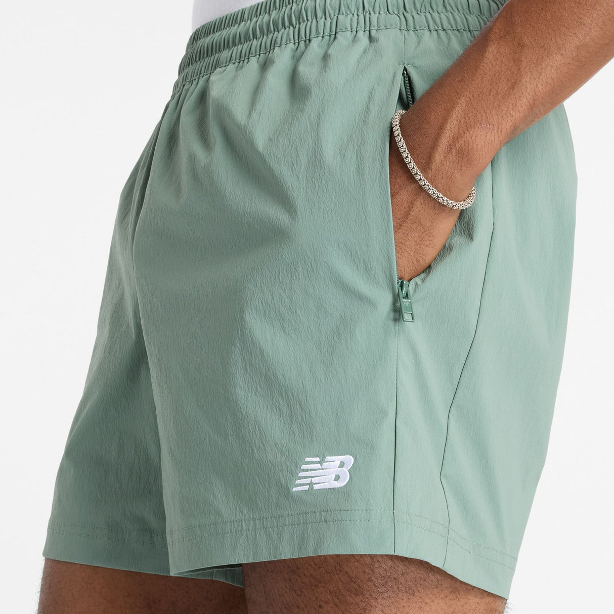 New Balance Men's Athletics Stretch Woven Short 5 Inch Inseam-6