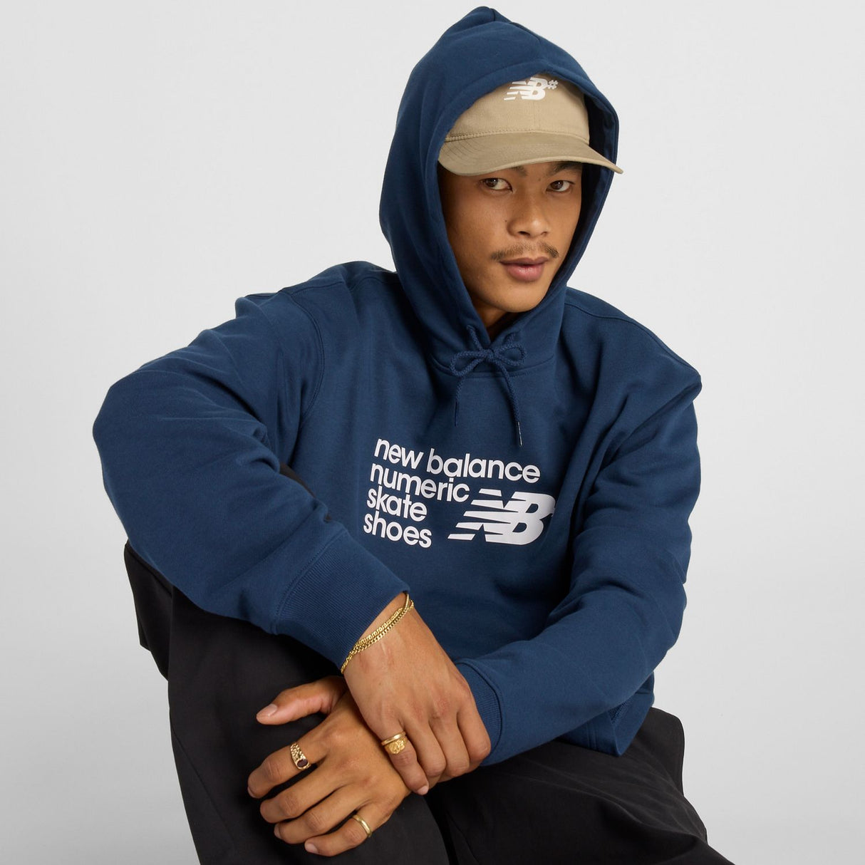 New Balance Men's Numeric French Terry Hoodie-2