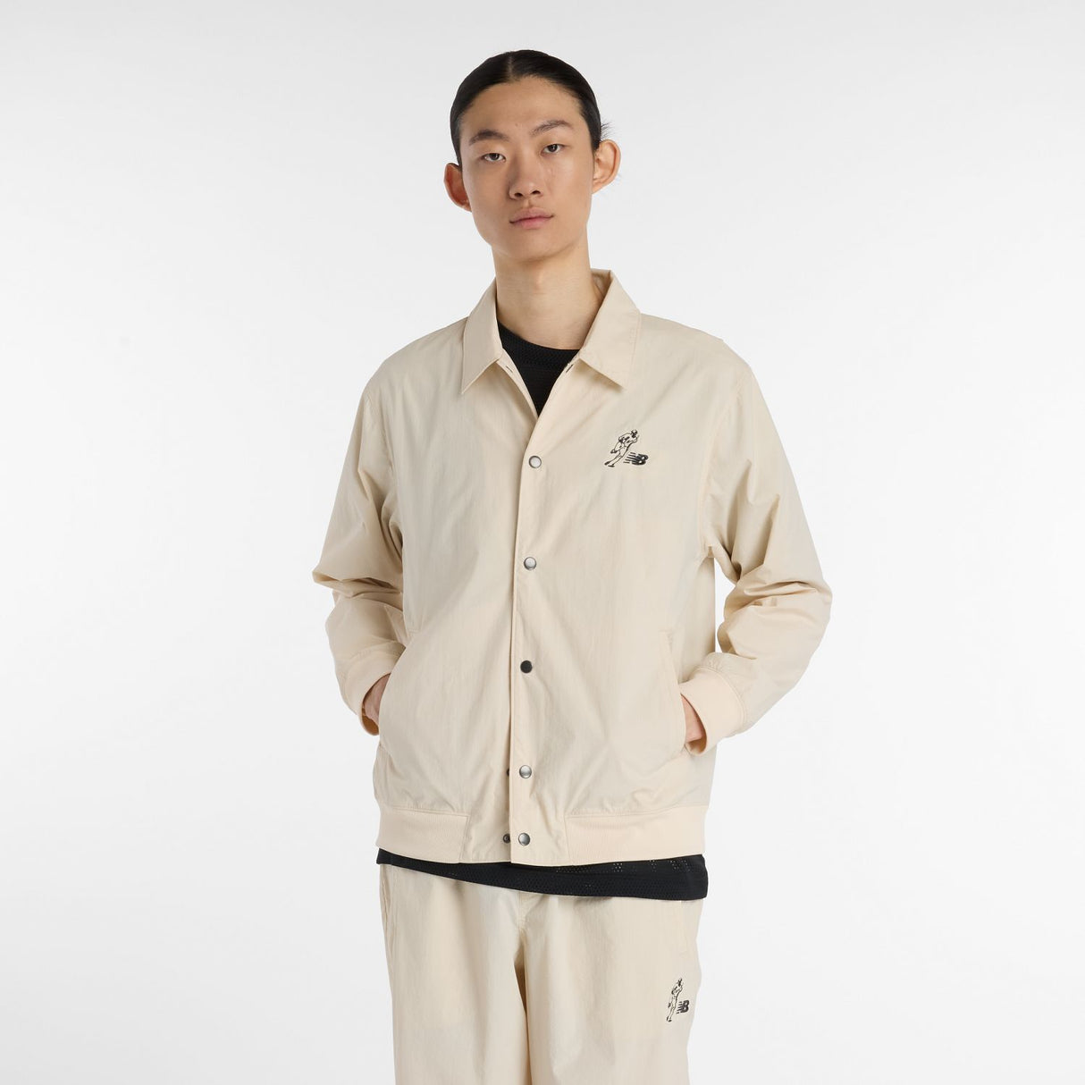 New Balance Men's Shohei Signature Woven Nylon Jacket-5