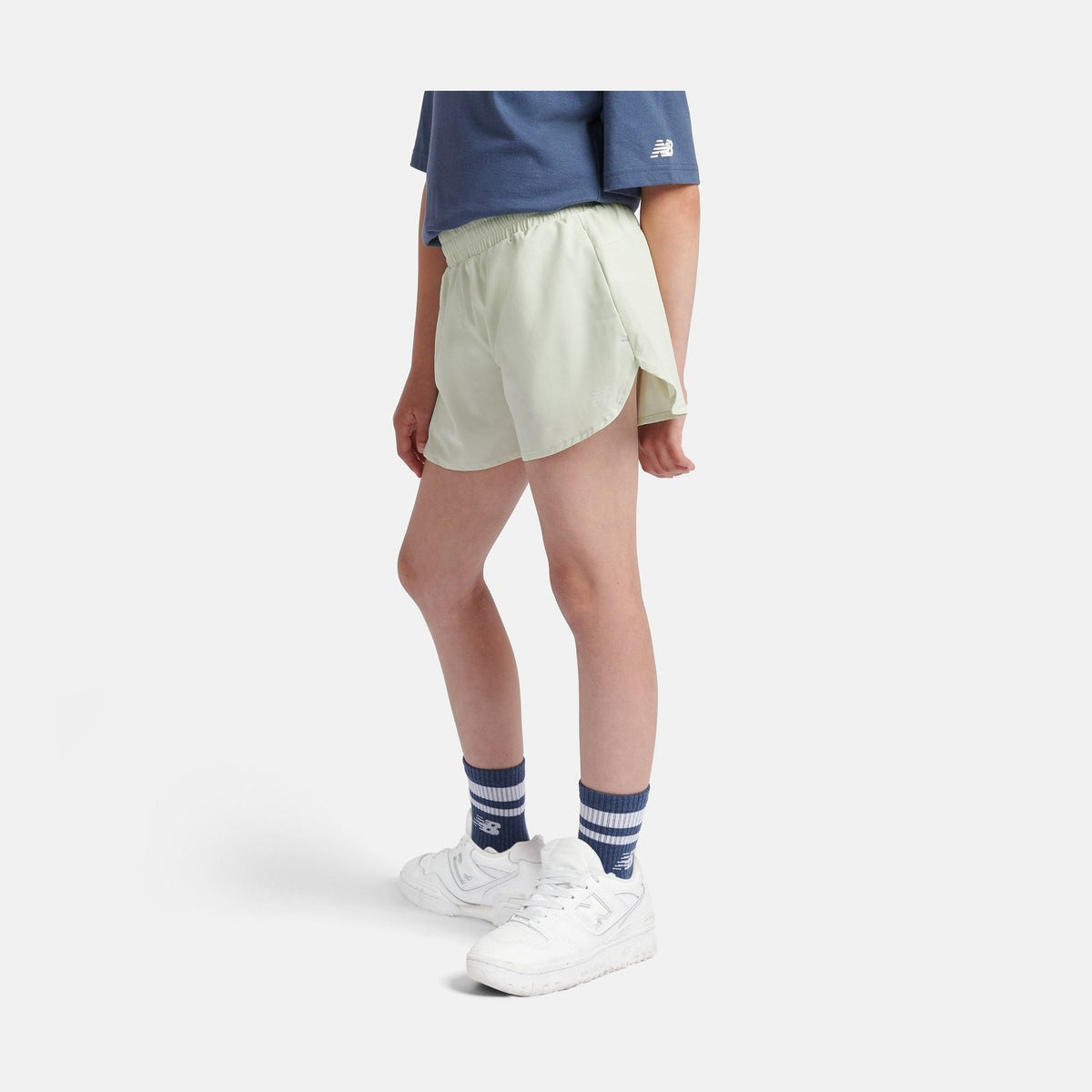 New Balance Youth Girl's Woven Shorts-6