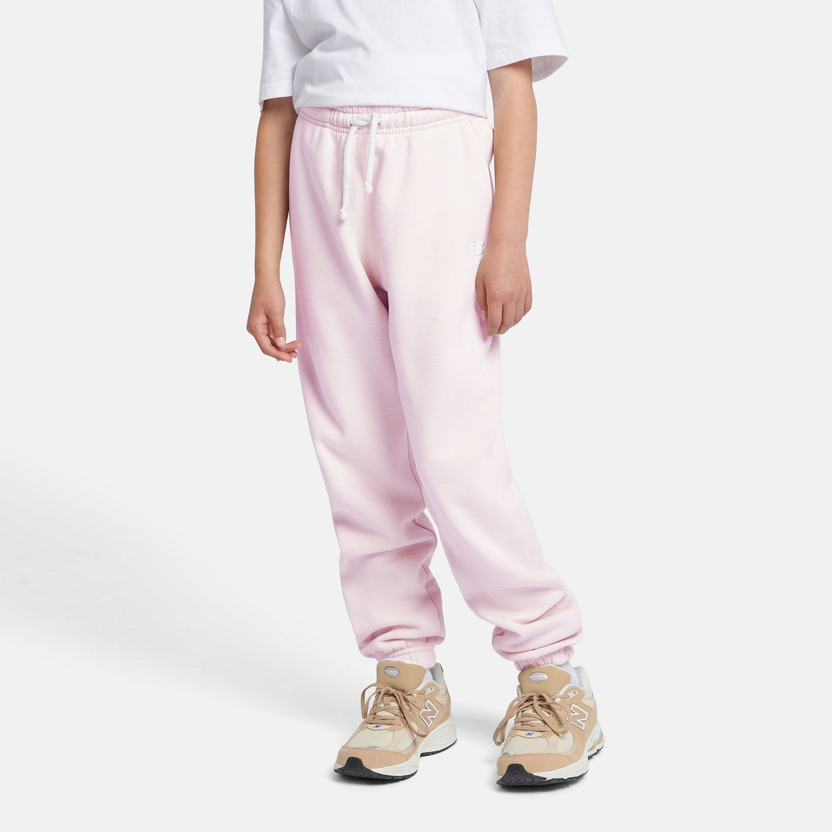 New Balance Youth Brush Back Small Logo Jogger-5