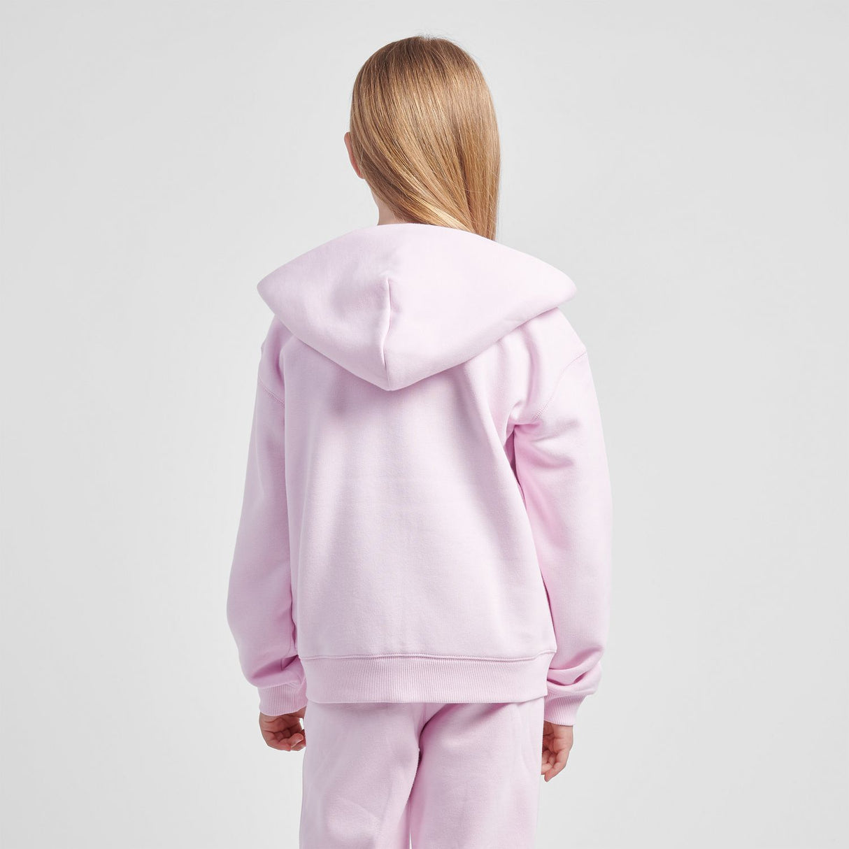 New Balance Youth Brush Back Small Logo Full Zip Hoodie-6
