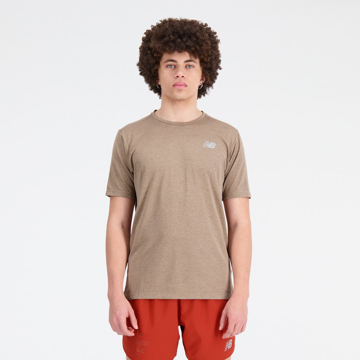 New Balance Impact Run Short Sleeve T-Shirt-1