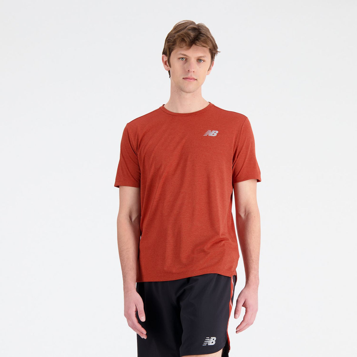 New Balance Impact Run Short Sleeve T-Shirt-2