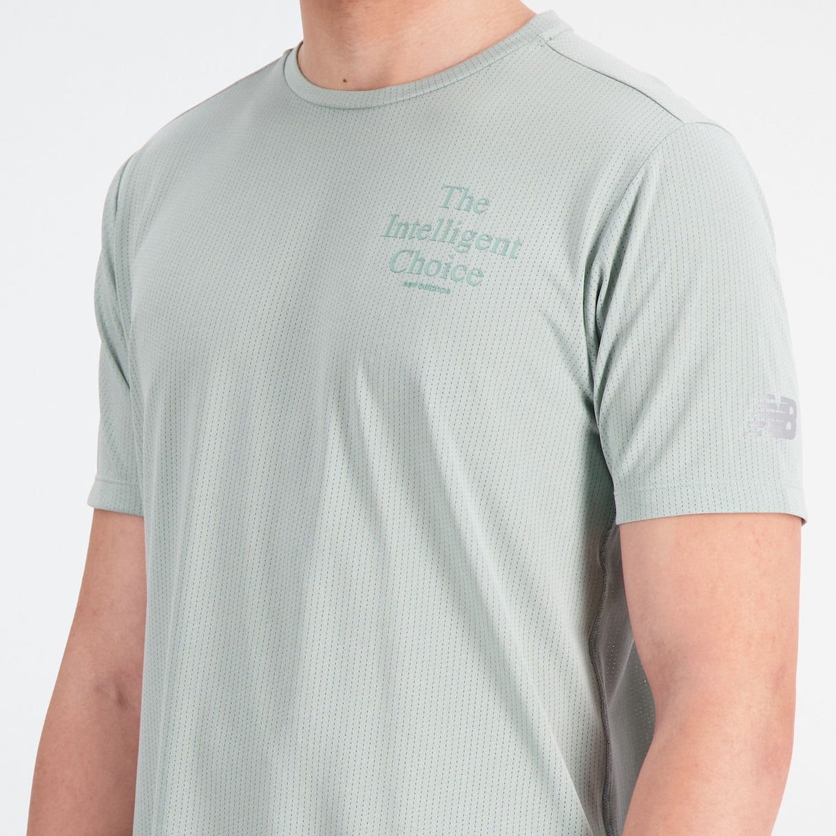 New Balance Men's Graphic Impact Run Short Sleeve-5