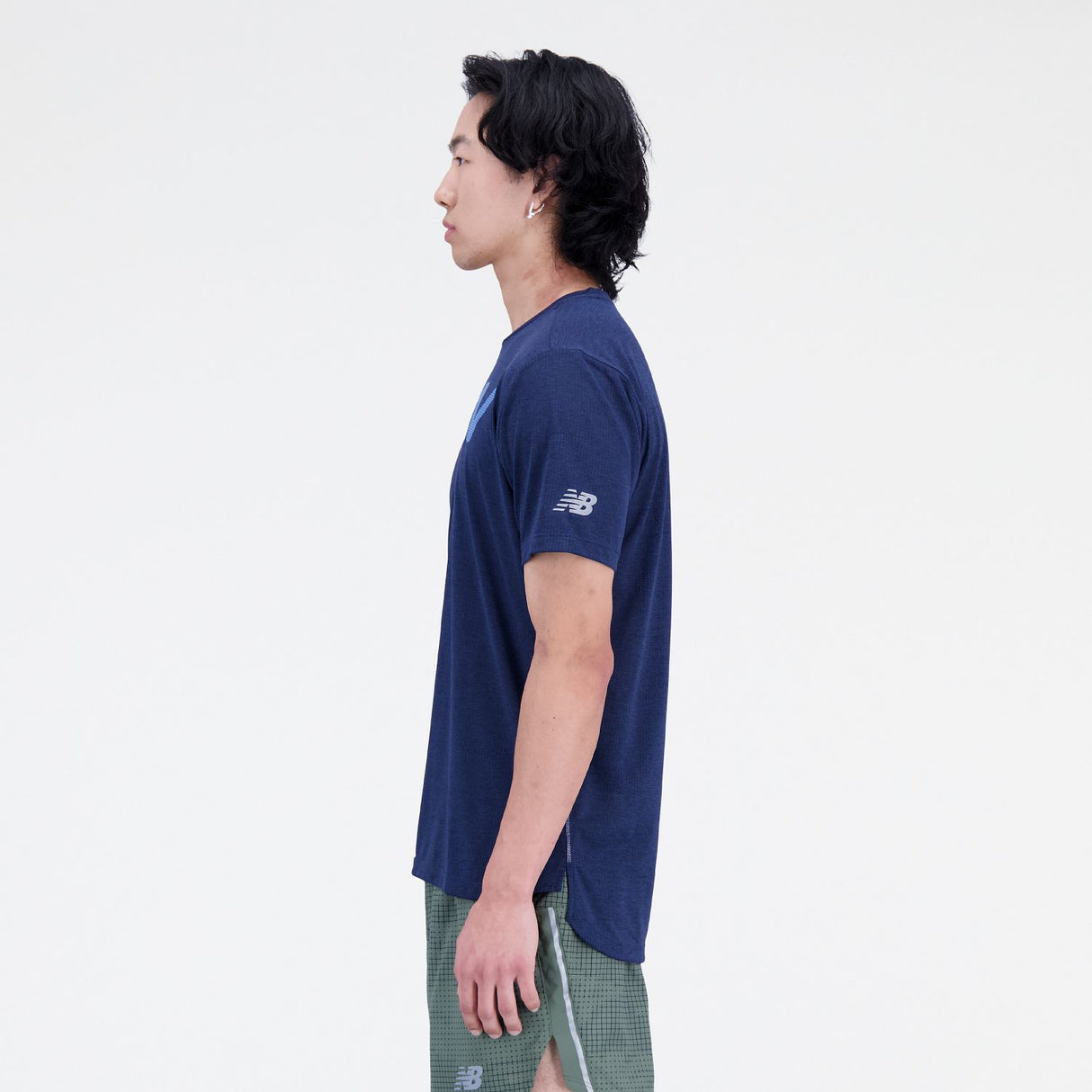 New Balance Men's Graphic Impact Run Short Sleeve-4