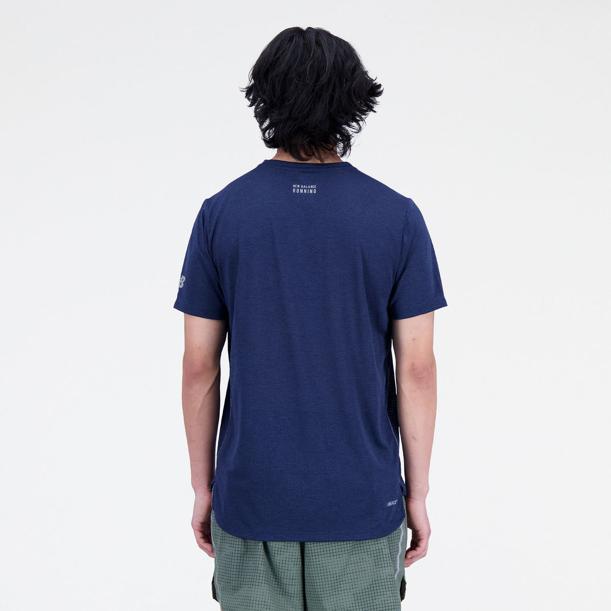 New Balance Men's Graphic Impact Run Short Sleeve-5