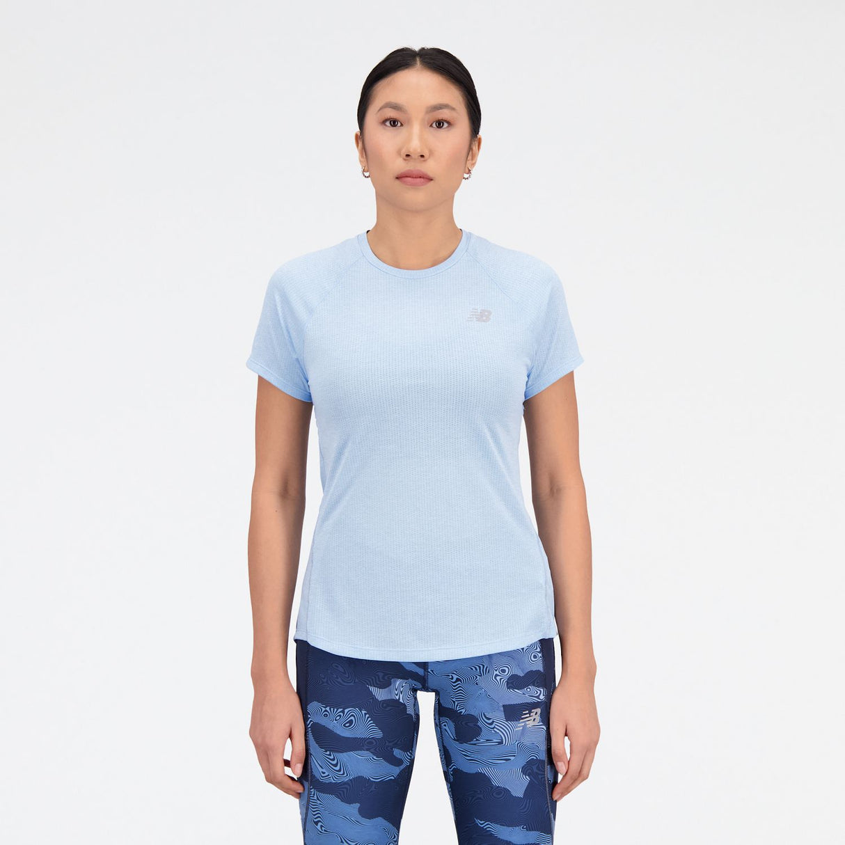 New Balance Women's Impact Run Short Sleeve-1