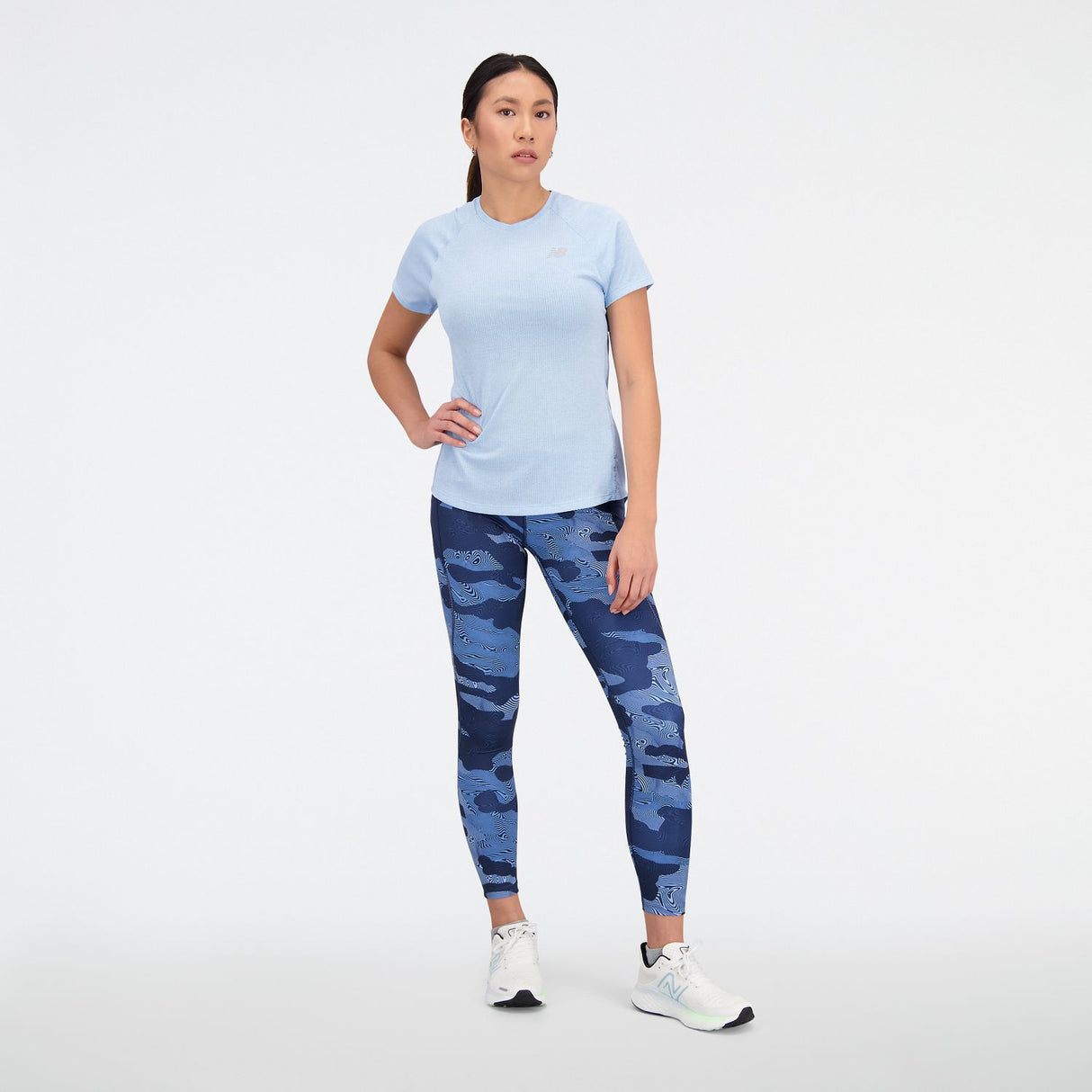 New Balance Women's Impact Run Short Sleeve-2