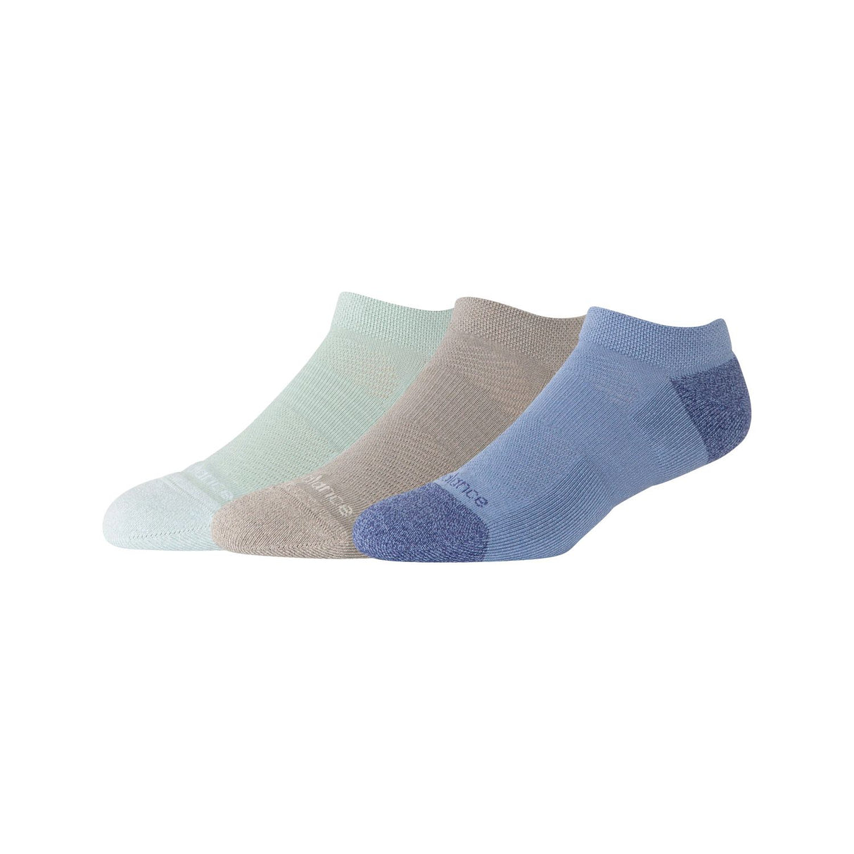 New Balance Active No Show Socks (3 Pairs)-1