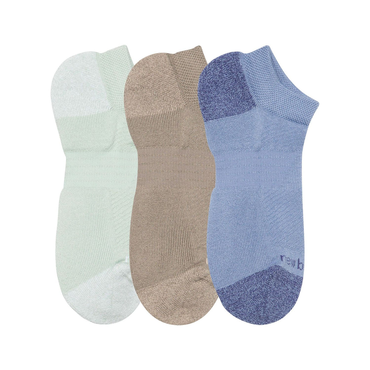 New Balance Active No Show Socks (3 Pairs)-3