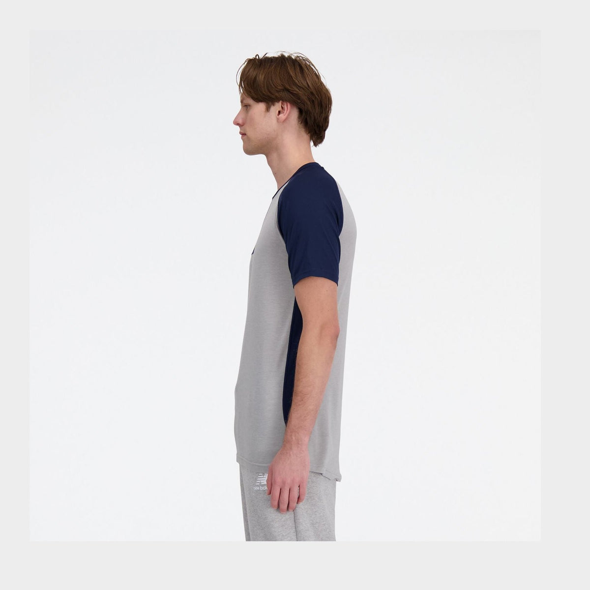 New Balance Men's SS Asym Baseball Top Right-2