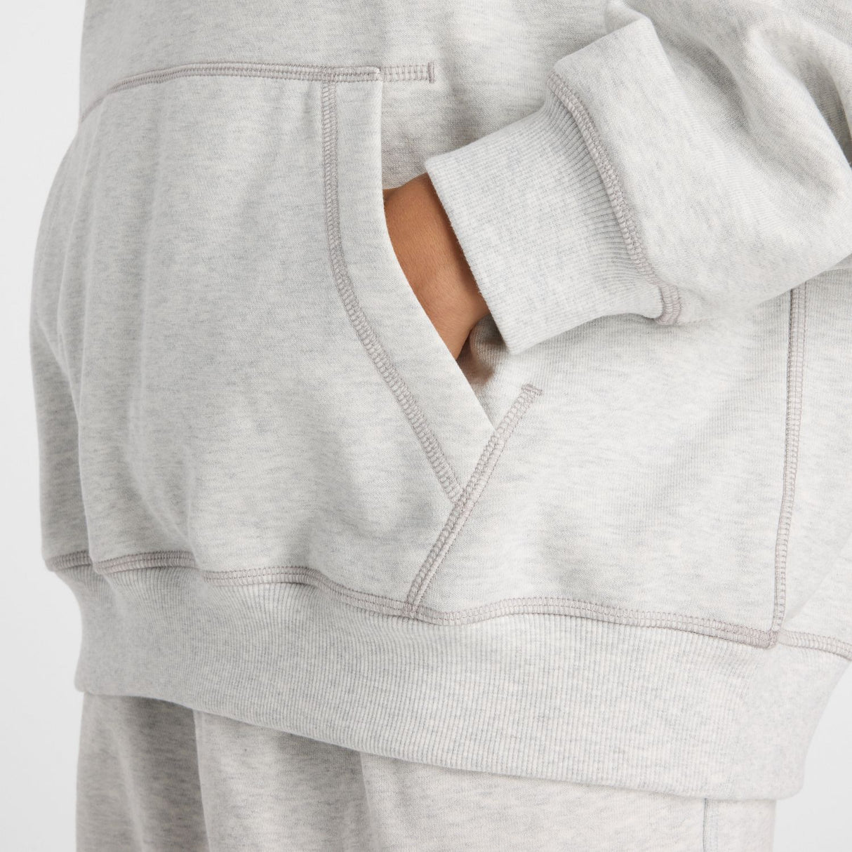 New Balance Women's Athletics French Terry Logo Hoodie-6