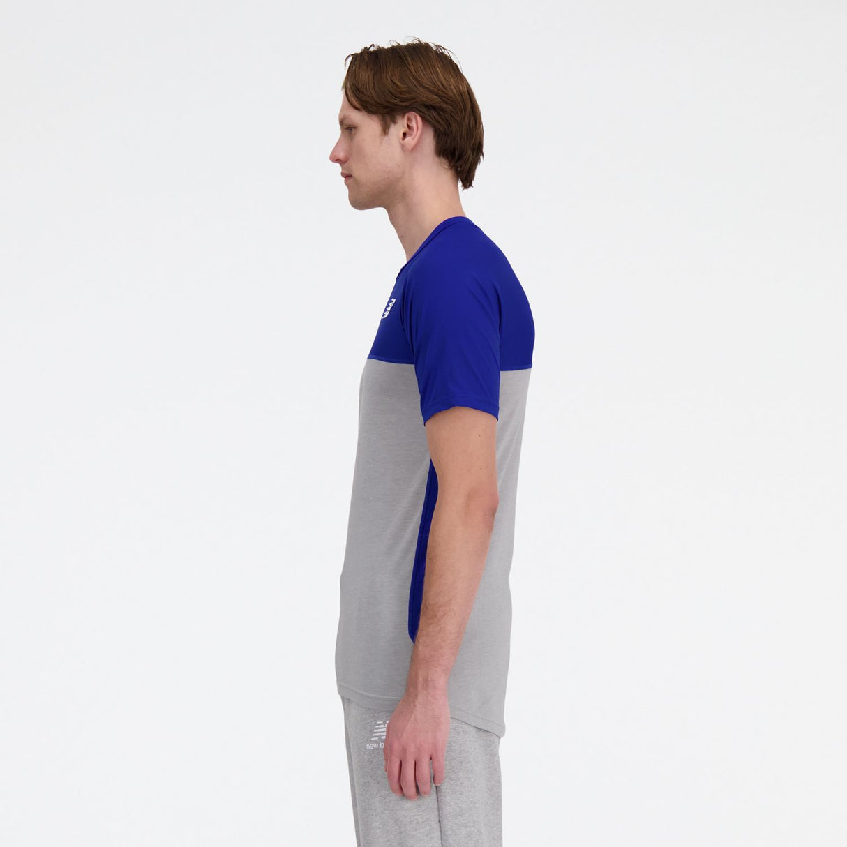 New Balance Men's SS Asym Baseball Top Left-2