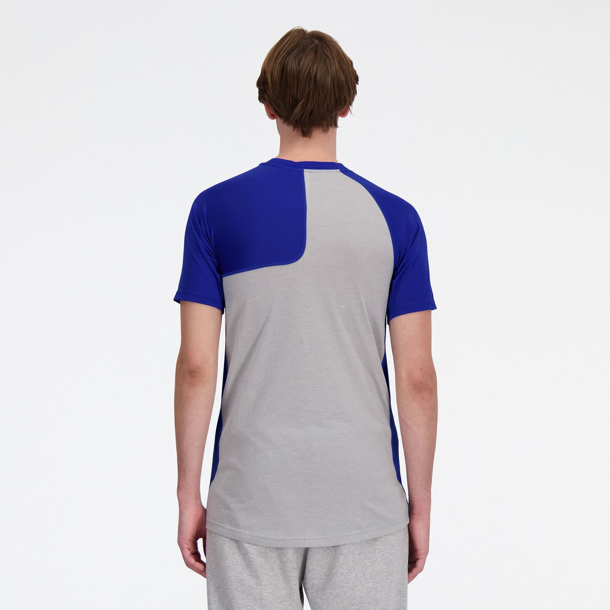 New Balance Men's SS Asym Baseball Top Left-3