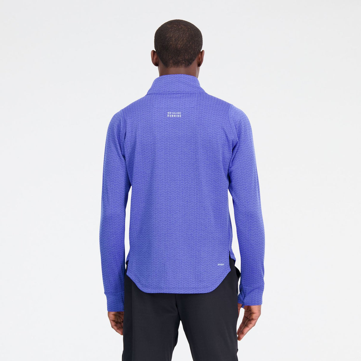 New Balance Men's Heat Grid Half Zip Shirt-5