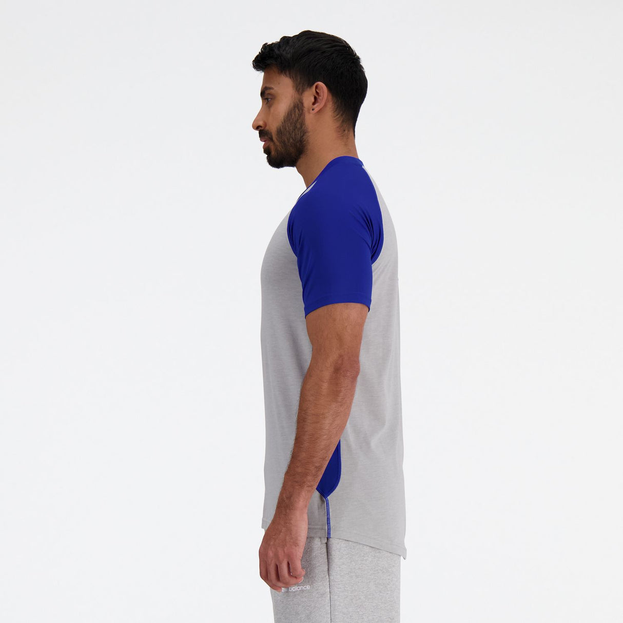 New Balance Men's SS Asym Baseball Top Right-2