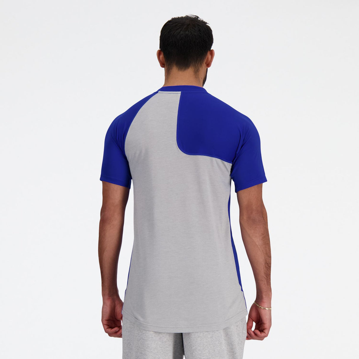 New Balance Men's SS Asym Baseball Top Right-3