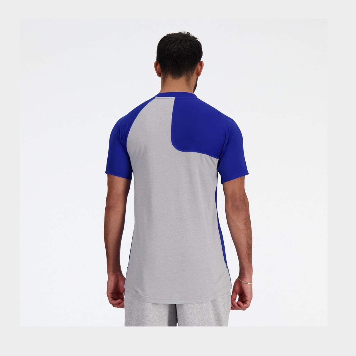 New Balance Men's SS Asym Baseball Top Right-3
