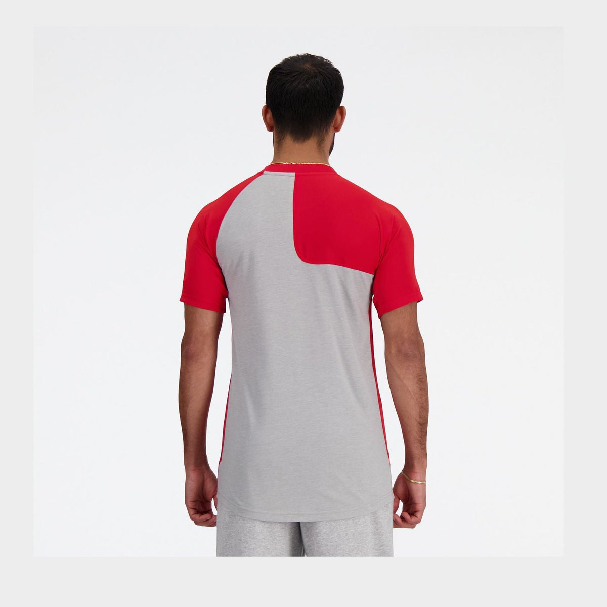 New Balance Men's SS Asym Baseball Top Right-3