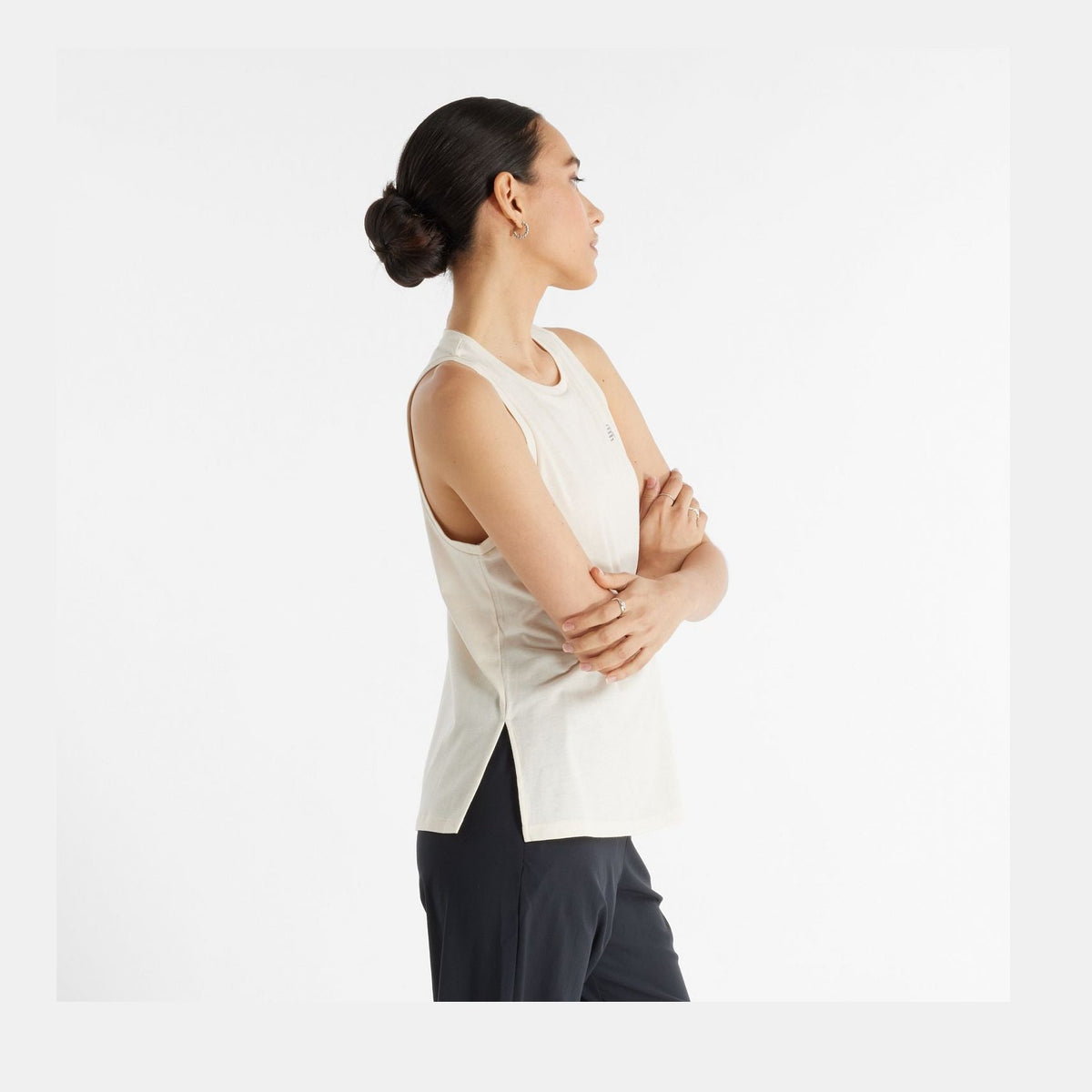 New Balance Women's Sport Essentials Heather Tech Tank-2