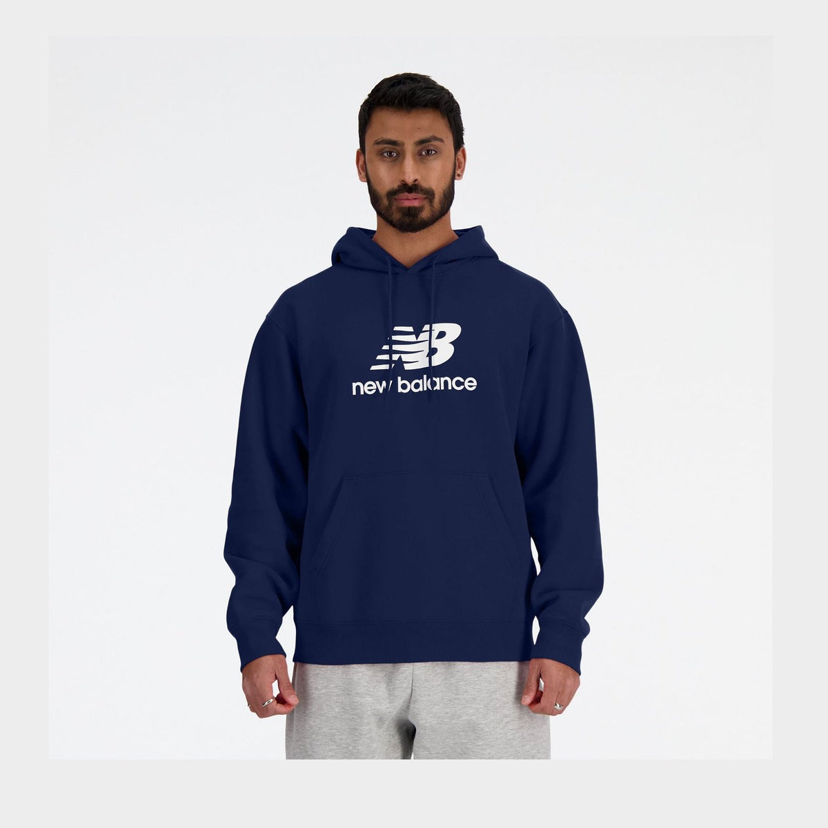 New Balance Men's Sport Essentials French Terry Logo Hoodie-2