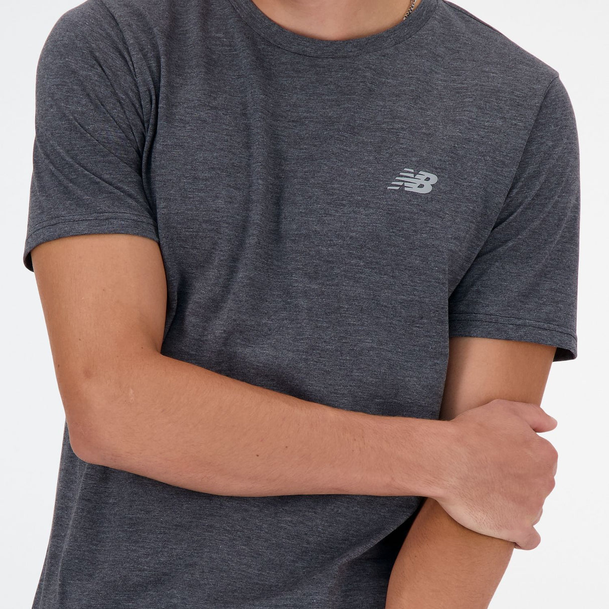 New Balance Men's Sport Essentials Heathertech T-Shirt-4