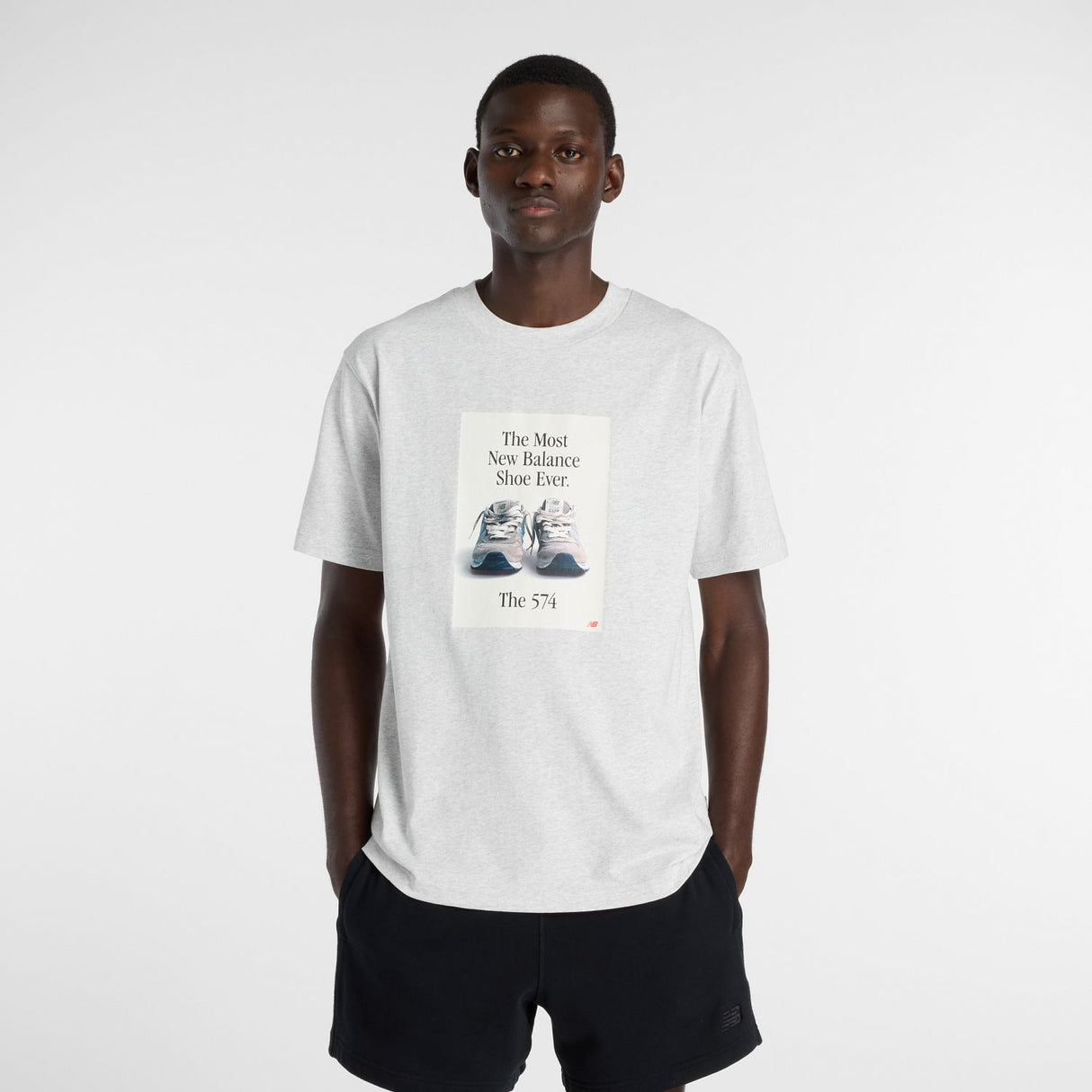 New Balance Men's 574 Ad T-Shirt-1