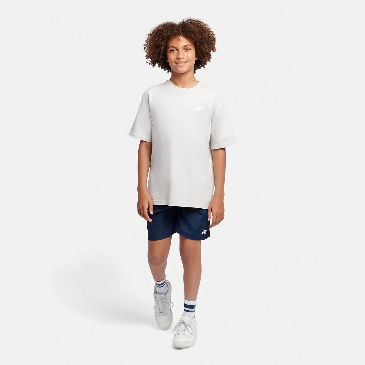 New Balance Youth Small Logo Nylon Short-4