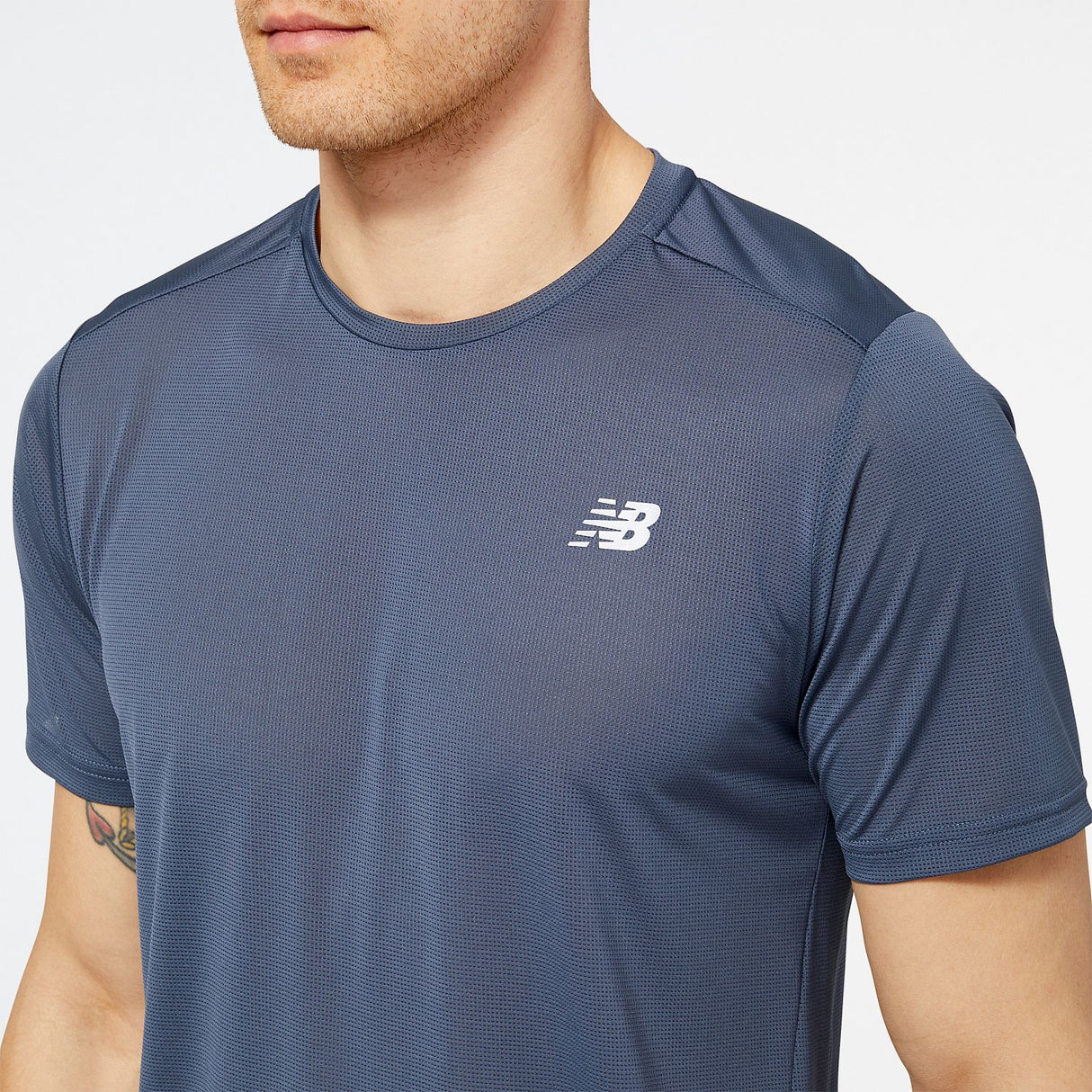 New Balance Men's Accelerate Short Sleeve-4