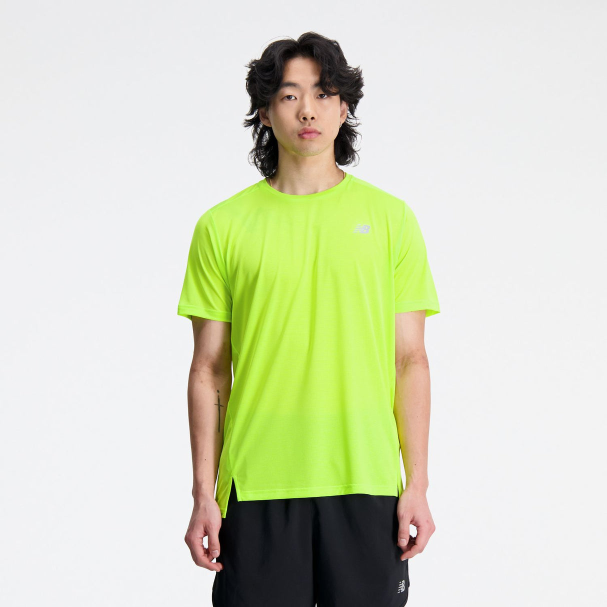 New Balance Men's Accelerate Short Sleeve-1