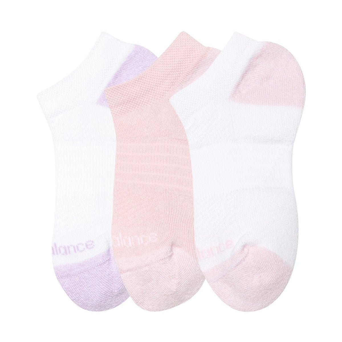 New Balance Youth Active No Show Socks 3 Pack-2