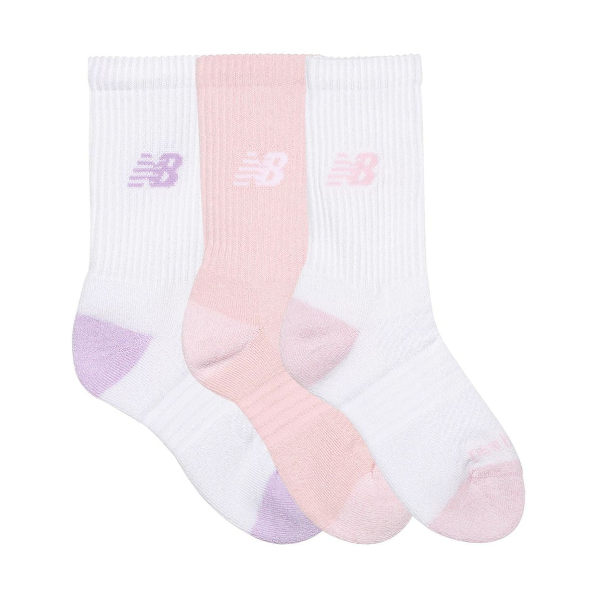 New Balance Youth Active Crew Socks 3 Pairs-3