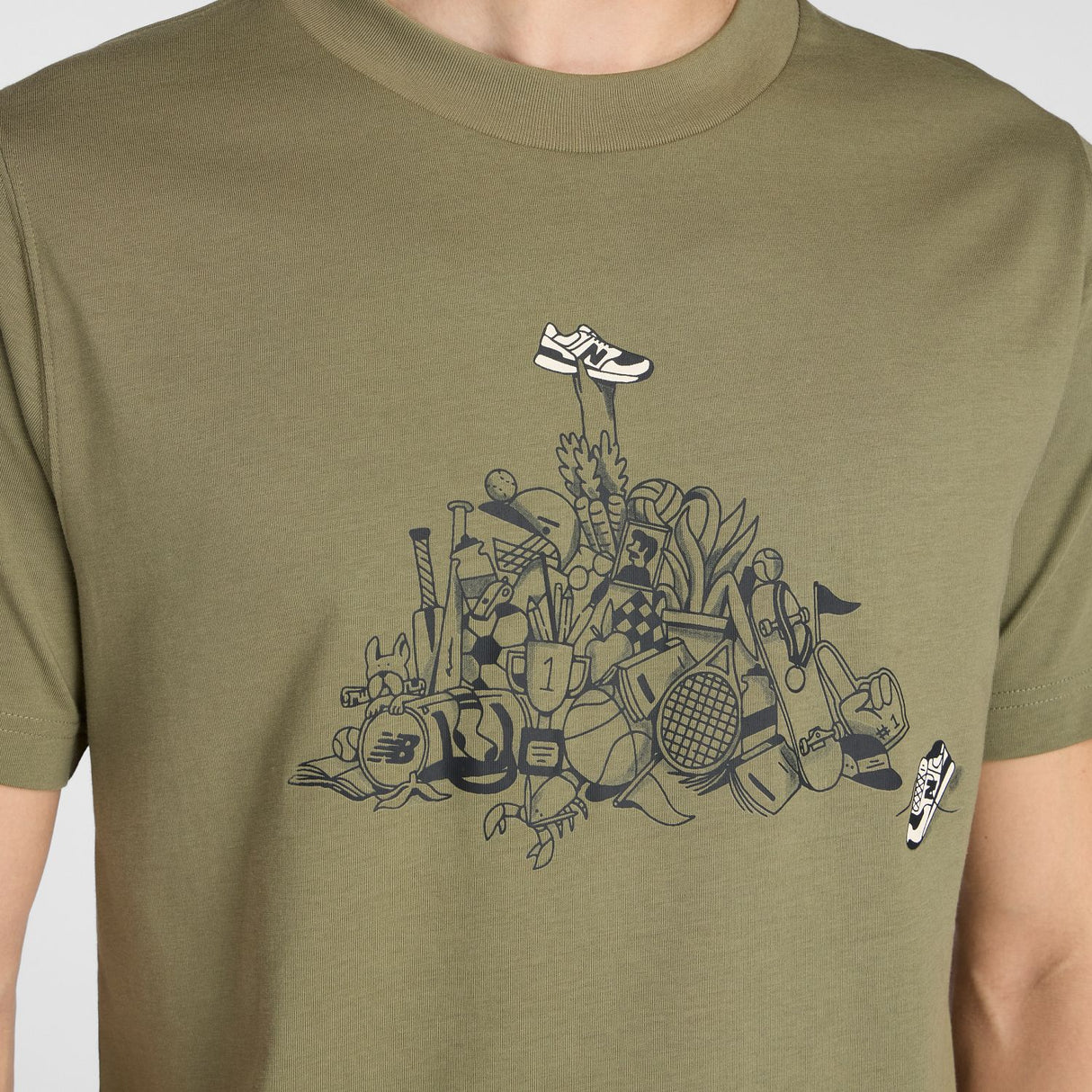 New Balance Men's Athletics Pile T-Shirt-4