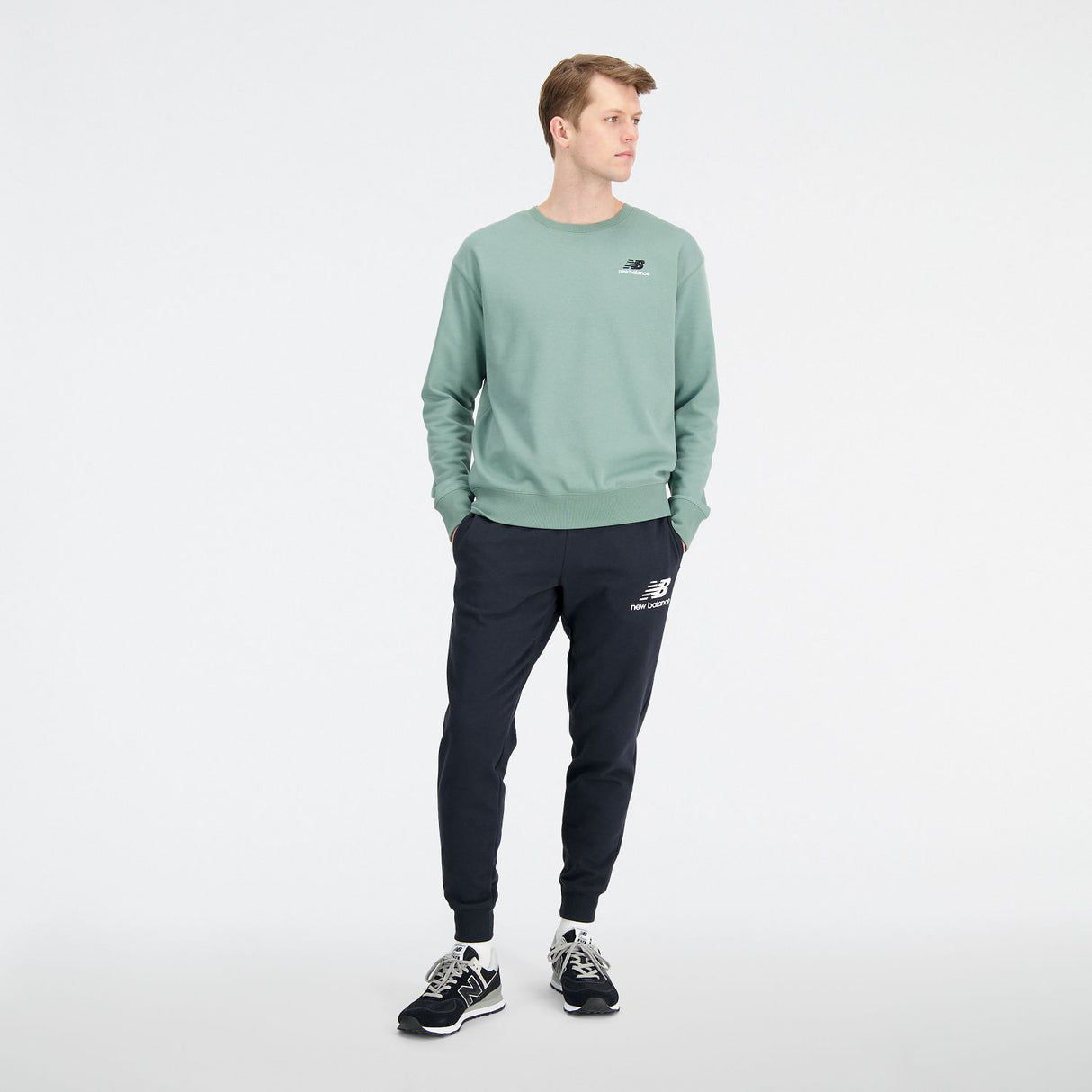 New Balance Uni-ssentials French Terry Crewneck Sweatshirt-2
