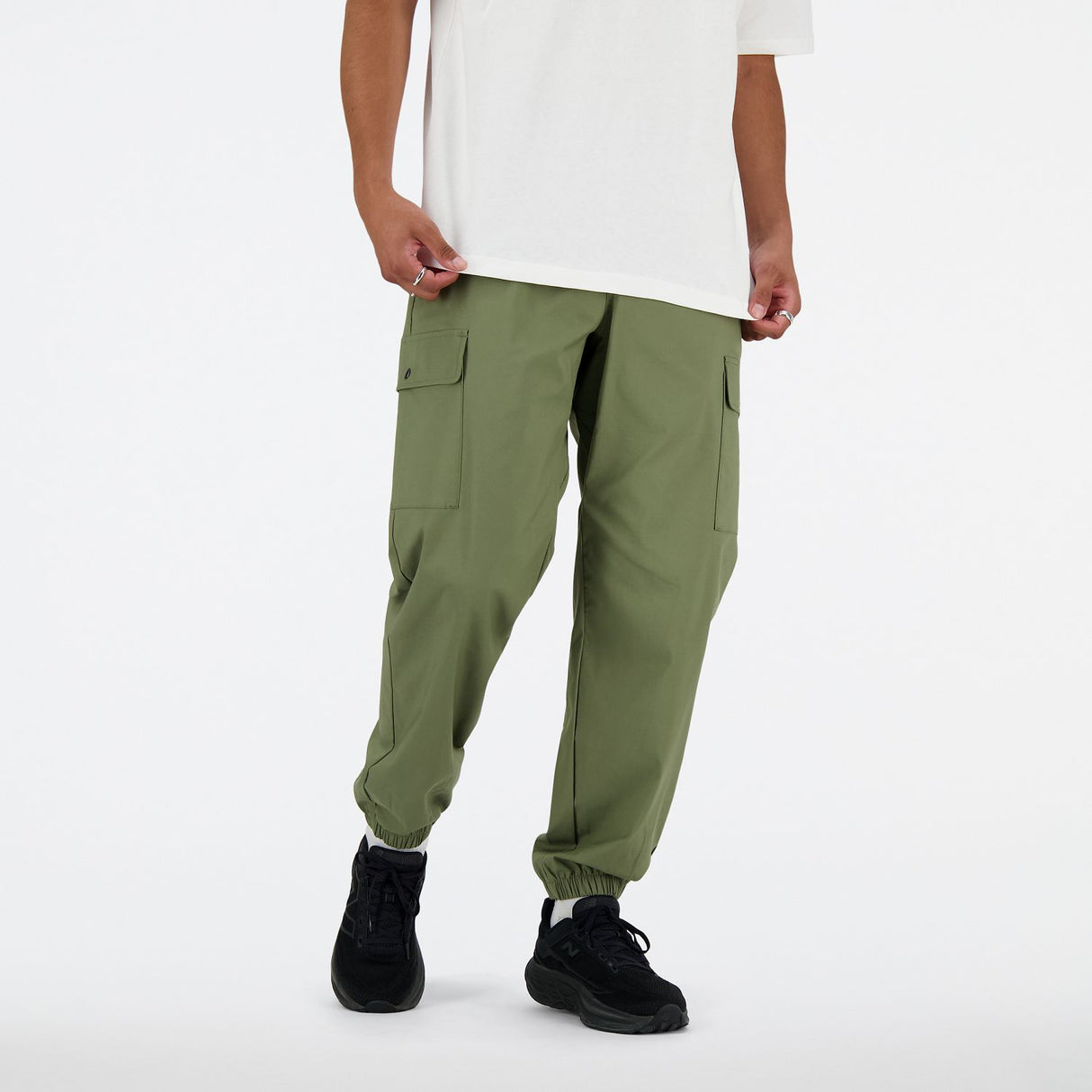 New Balance Men's Twill Cargo Jogger-1