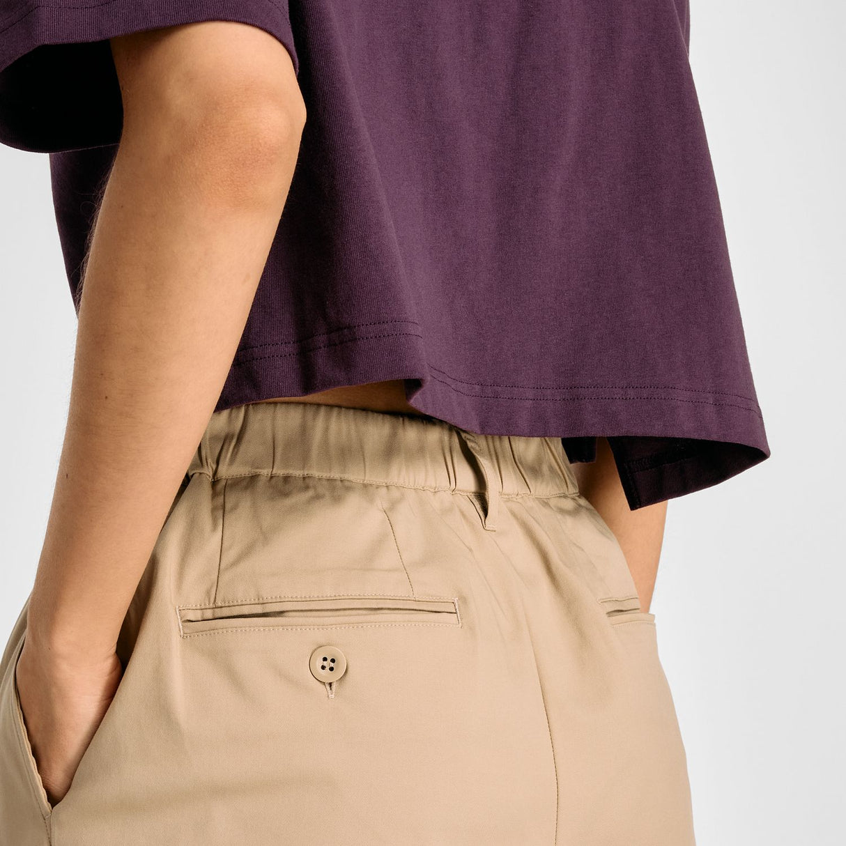 New Balance Women's Boylston Twill Tapered Pant-8