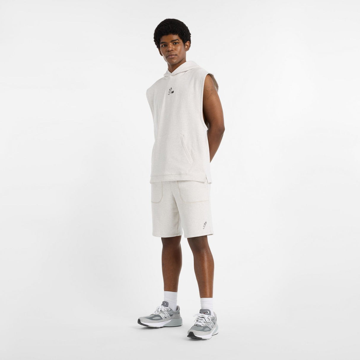 New Balance Men's Shohei Signature Sleeveless Hoodie-8