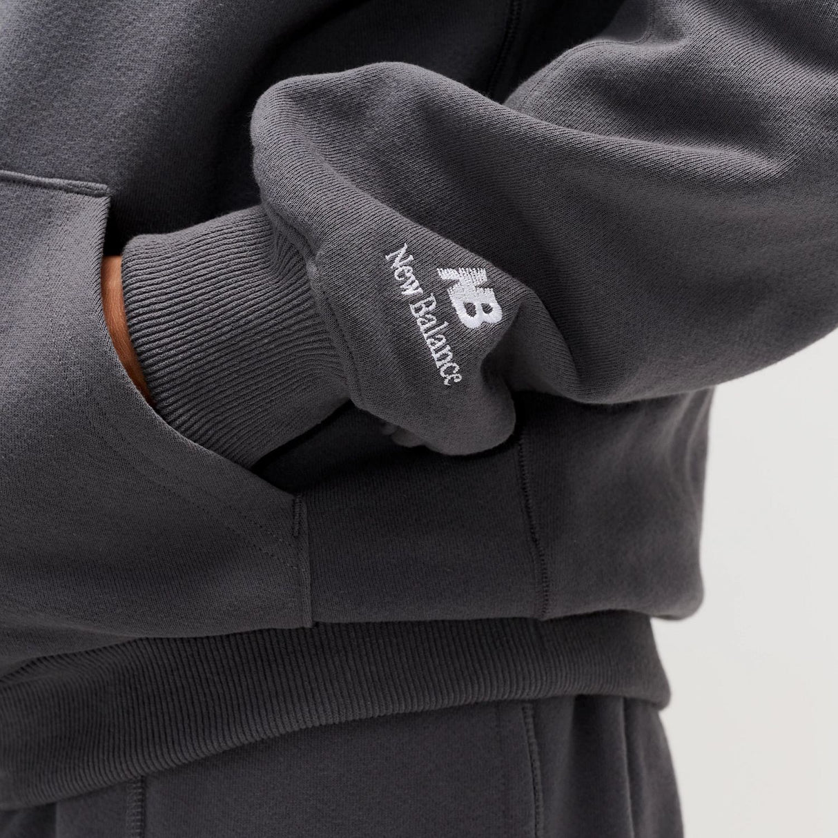 New Balance Men's Made In USA Full Zip Hoodie-5