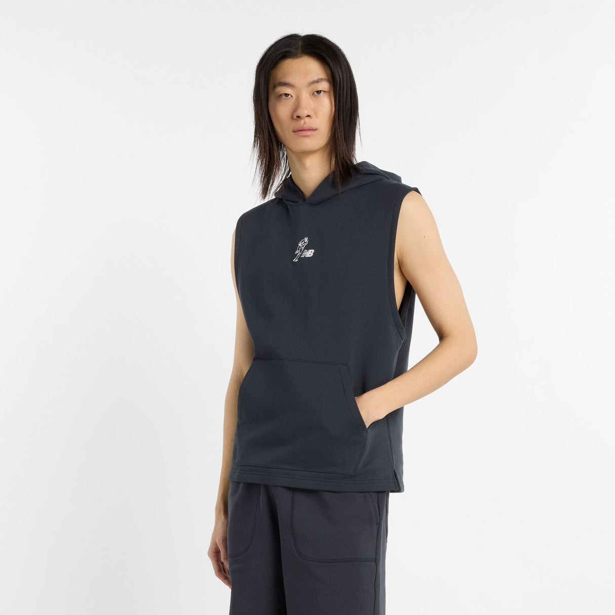 New Balance Men's Shohei Signature Sleeveless Hoodie-1
