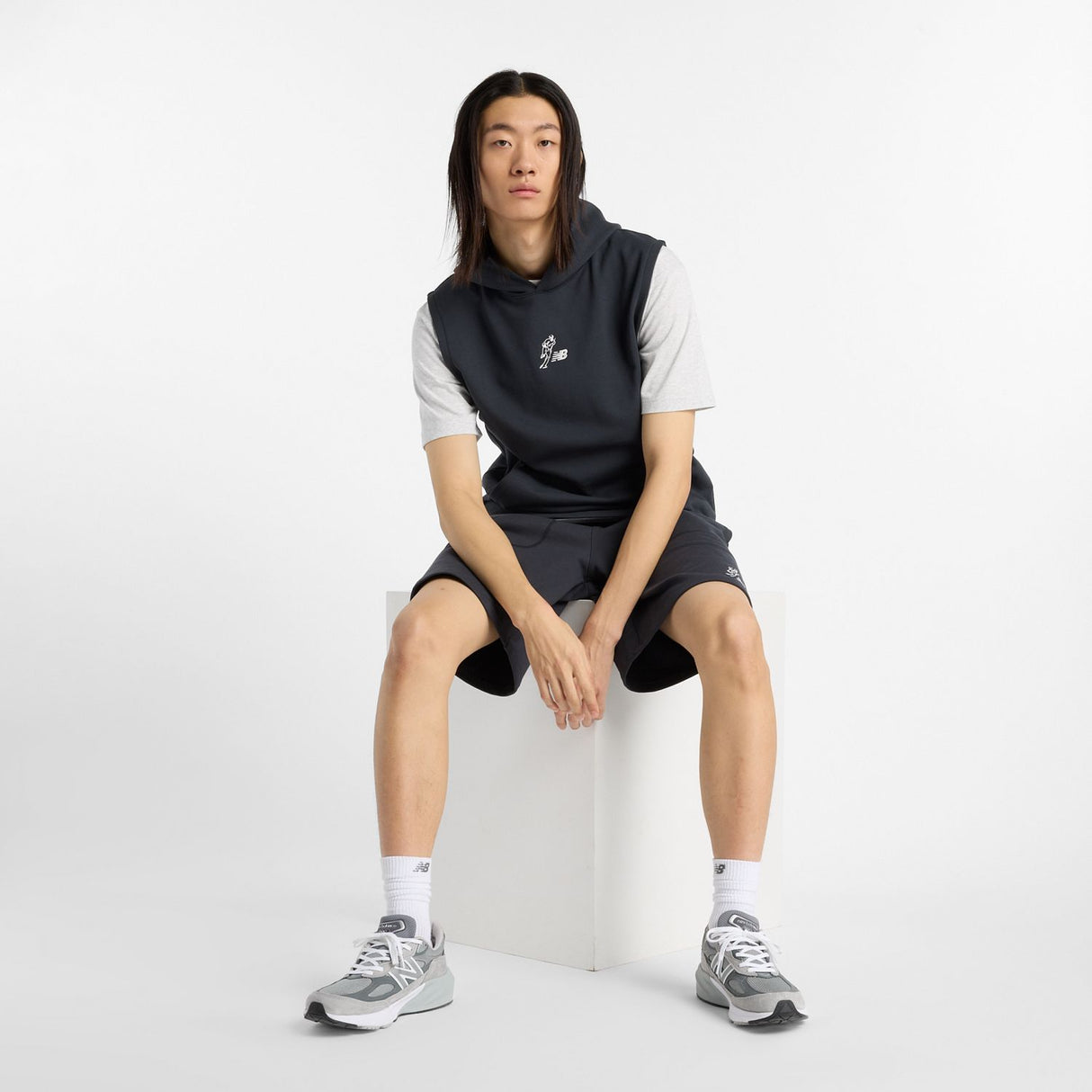 New Balance Men's Shohei Signature Sleeveless Hoodie-9
