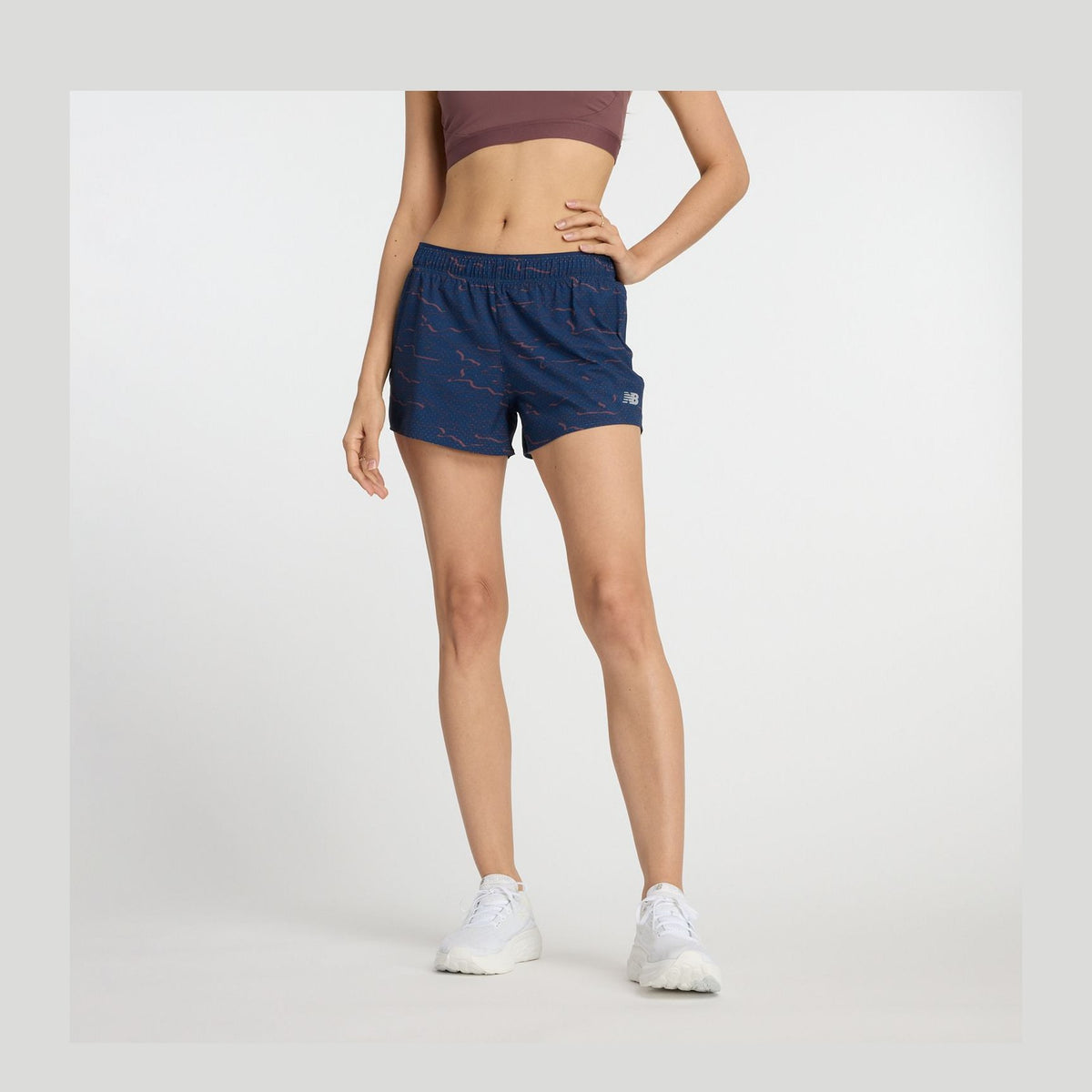 New Balance Women's RC Printed Short 3-5
