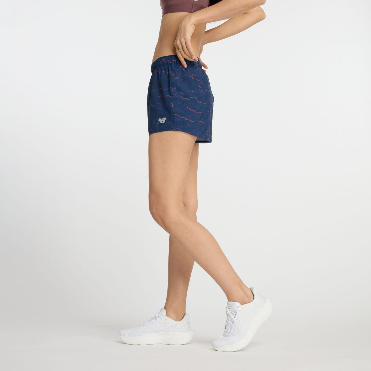 New Balance Women's RC Printed Short 3-6
