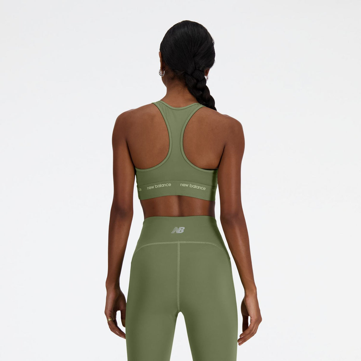 New Balance Women's Sleek Medium Support Sports Bra-5