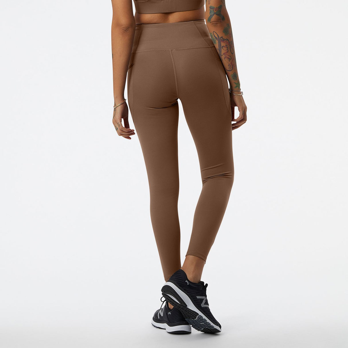 New Balance Women's Shape Shield 7/8 High Rise Pocket Tight-3
