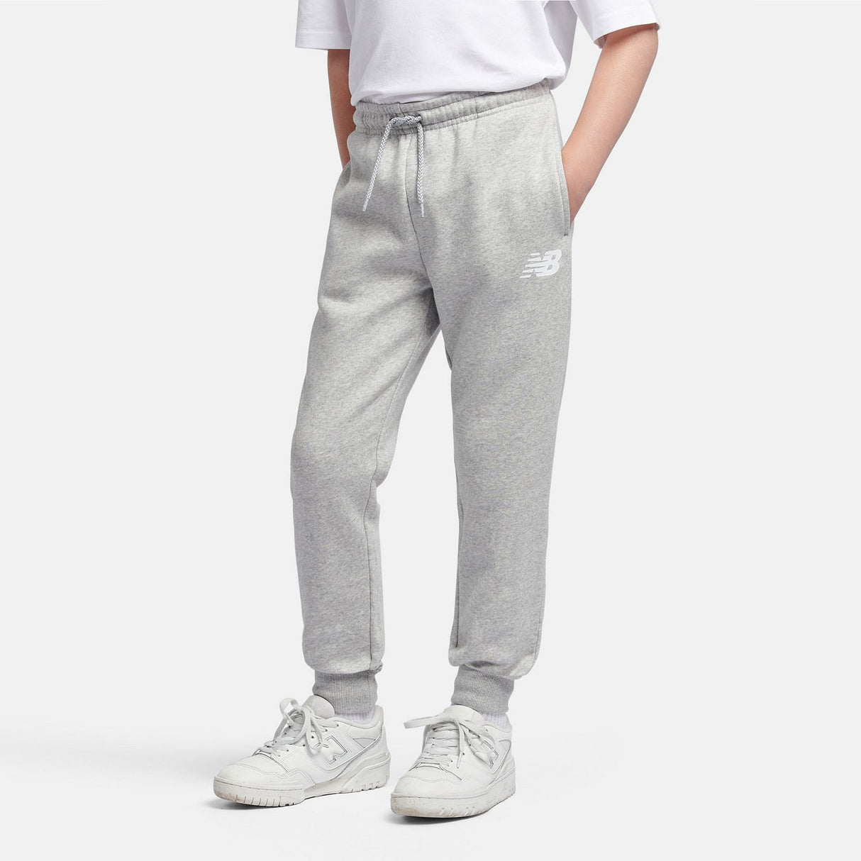 New Balance Youth Stacked Logo Jogger-5
