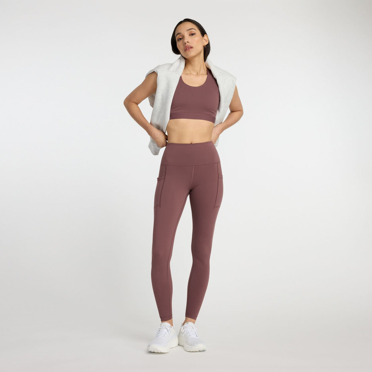 New Balance Women's Sleek Pocket High Rise Legging 27-1