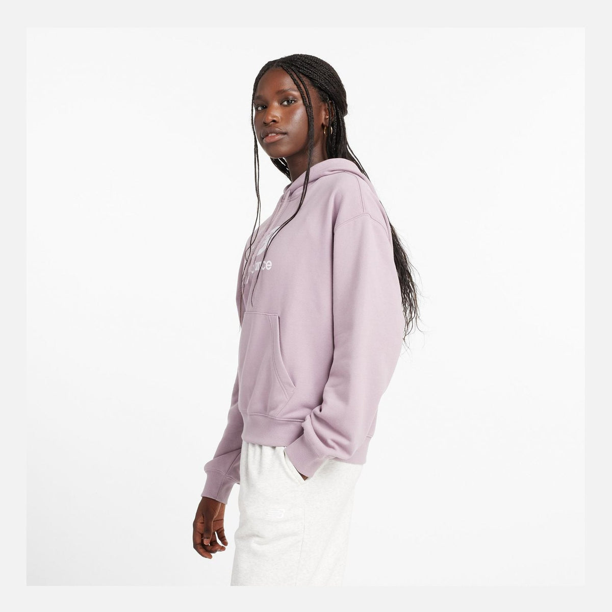 New Balance Women's Sport Essentials French Terry Logo Hoodie-2