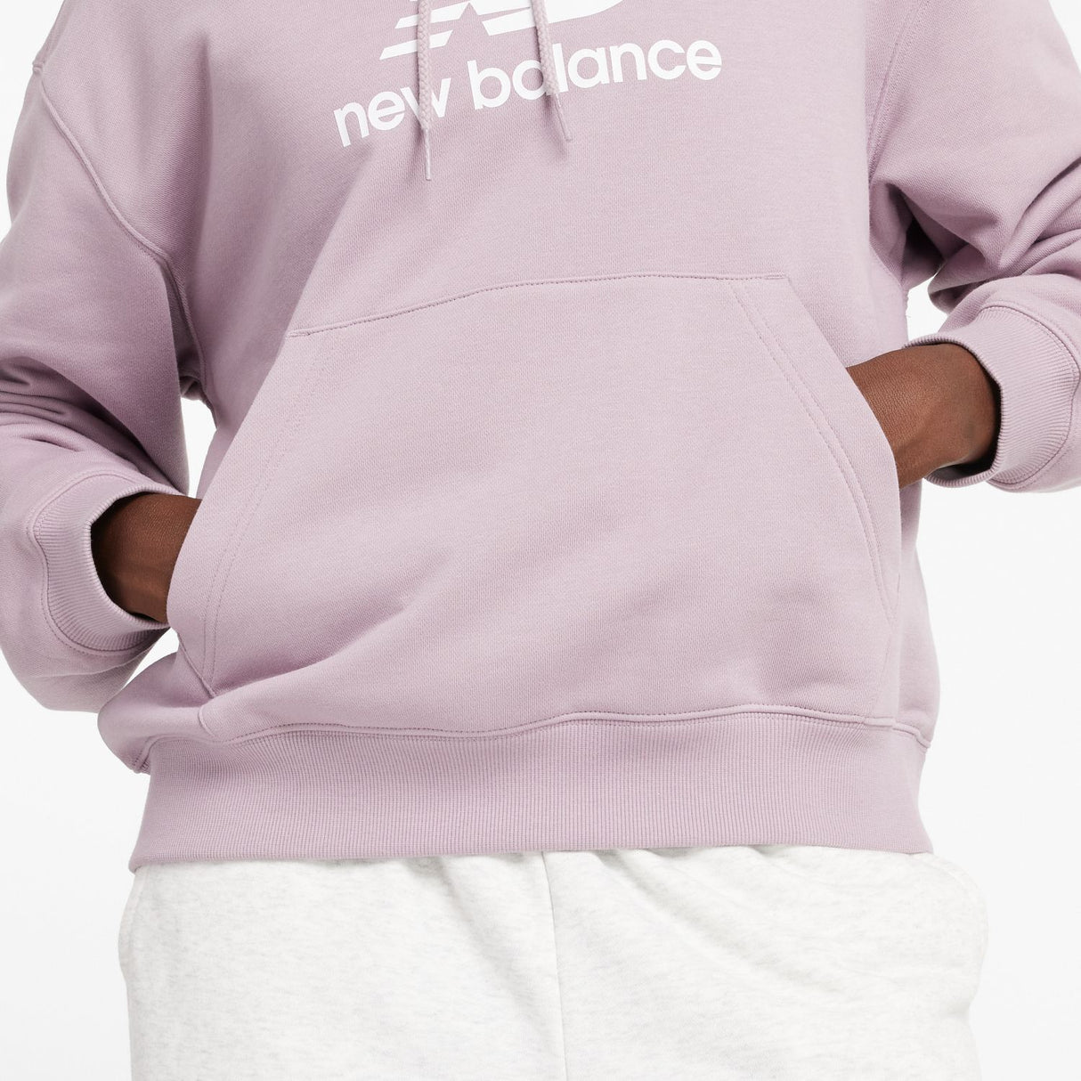 New Balance Women's Sport Essentials French Terry Logo Hoodie-5