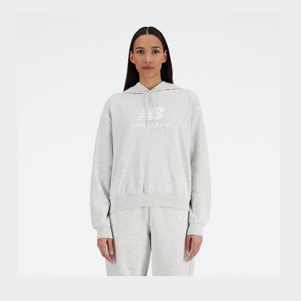 New Balance Women's Sport Essentials French Terry Logo Hoodie-2